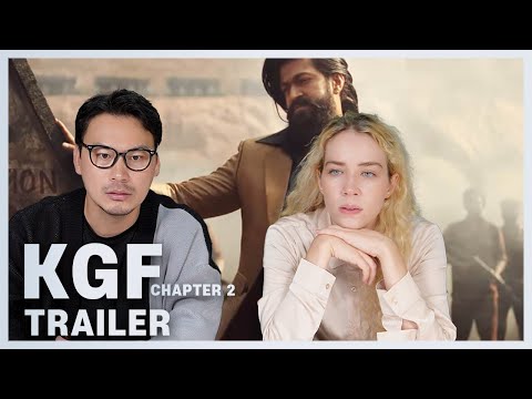(Sub)Introducing KGF Chapter2 Trailer to American actress,first time|Yash|Sanjay Dutt|Raveena Tandon