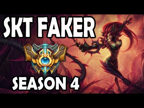 SKT T1 Faker Zyra vs Syndra Mid Lane Ranked Challenger Korea