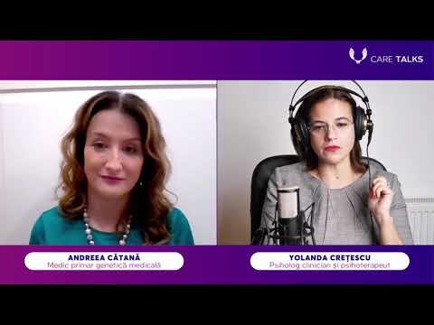 Care Talks Episodul 3 - Genetica stresului si a depresiei, cu Dr. Andreea Catana