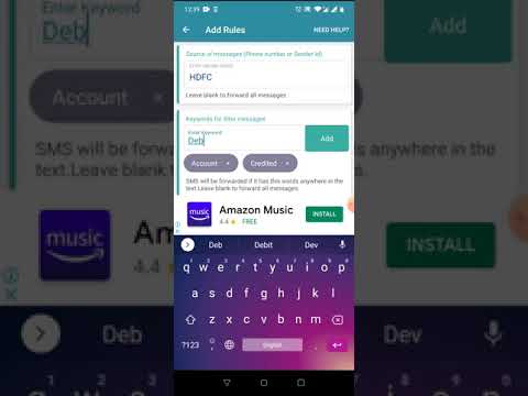 SMS Messaging & Forwarding video thumbnail