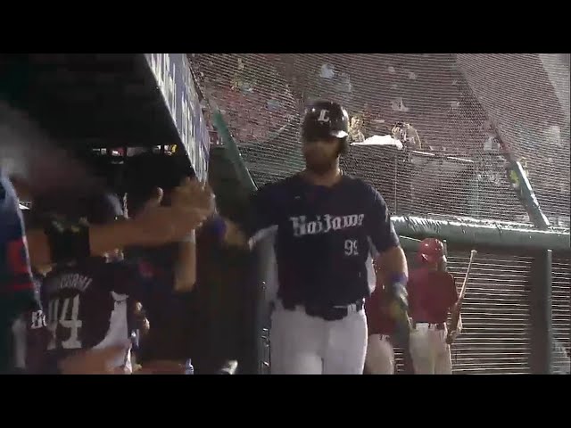 【8回表】本日2発目!! ライオンズ・メヒア 22号ソロで8打点の荒稼ぎ!! 2015/8/31 E-L