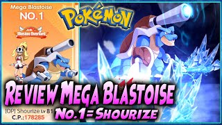 40x GACHA + REVIEW MEGA BLASTOISE 