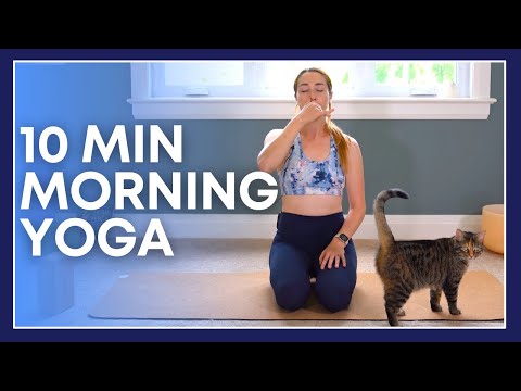 10 min THIRD EYE CHAKRA Morning Yoga - Gentle Morning Yoga