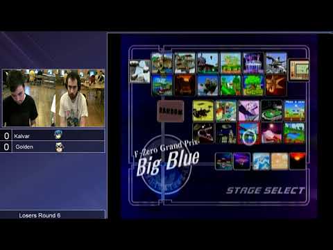 MMOM159 SSBM - Kalvar (Marth) vs. Golden (C. Falcon) - Melee LR5