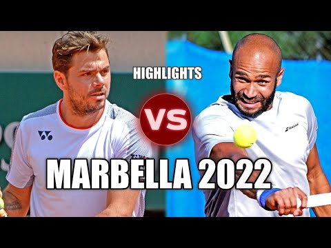 Stan Wawrinka/Pablo Andujar vs Sadio Doumbia/Fabien Reboul MARBELLA 2022 Highlights