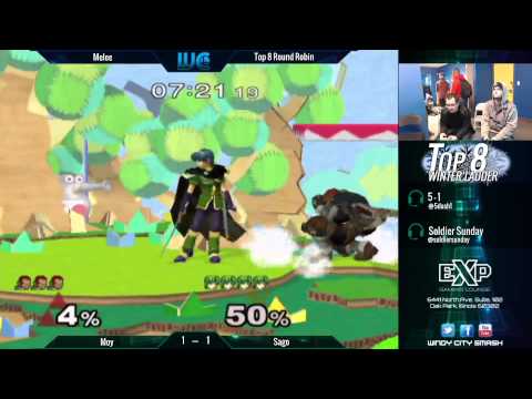 Winter Ladder Finale - Moy (Ganon) vs Sago (Marth)