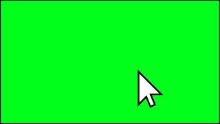 cursor click - free to use greenscreen effect