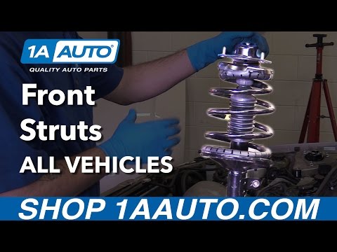 How to Install Replace Front Struts on Any Vehicle!