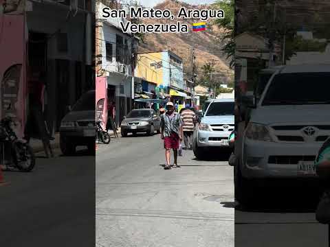 🇻🇪 SAN MATEO urban walk, VENEZUELA #virtualtour #tejerias #aragua #venezuela