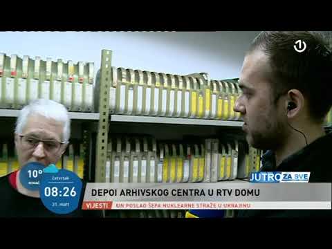 Gošća Jutra za sve bila je Marina Marić, Arhivski centar BHRT-a