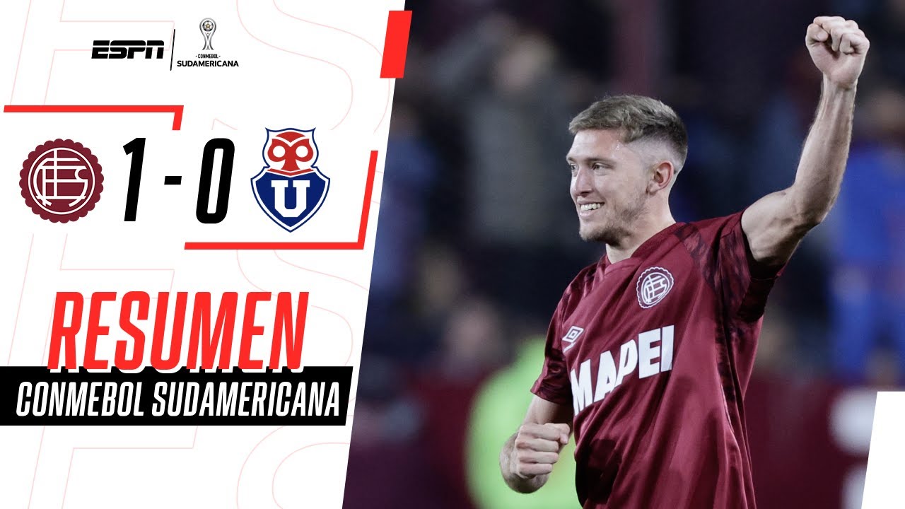 EL GRANATE GANÓ EN LA FORTALEZA Y ES FINALISTA DE LA SUDAMERICANA | Lanús 1-0 U. de Chile | RESUMEN