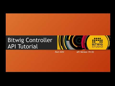 The Bitwig Controller API #24: API 19 & 20 (Bitwig Studio 5.2 / 5.3)