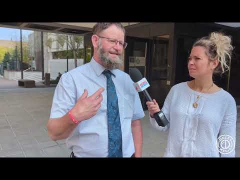 Harold Jonker post court appearance interview - Ottawa, ON