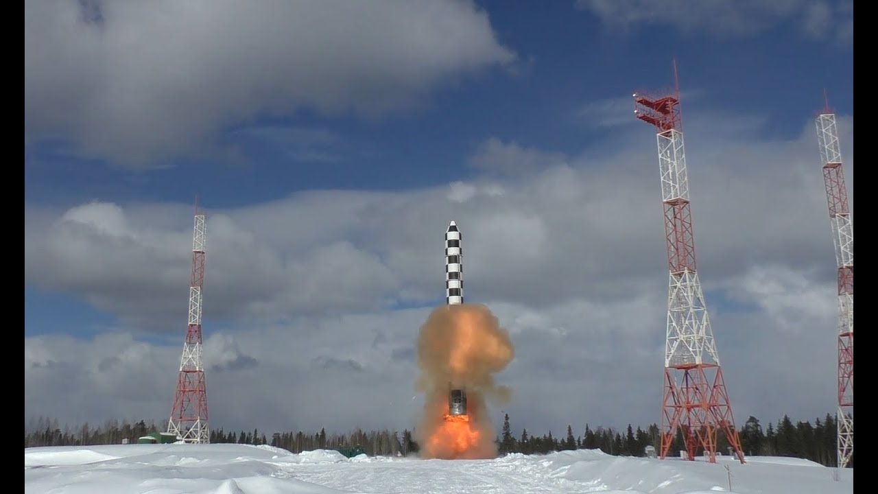 Испытания межконтинентальной баллистической ракеты тяжёлого класса «Сармат»