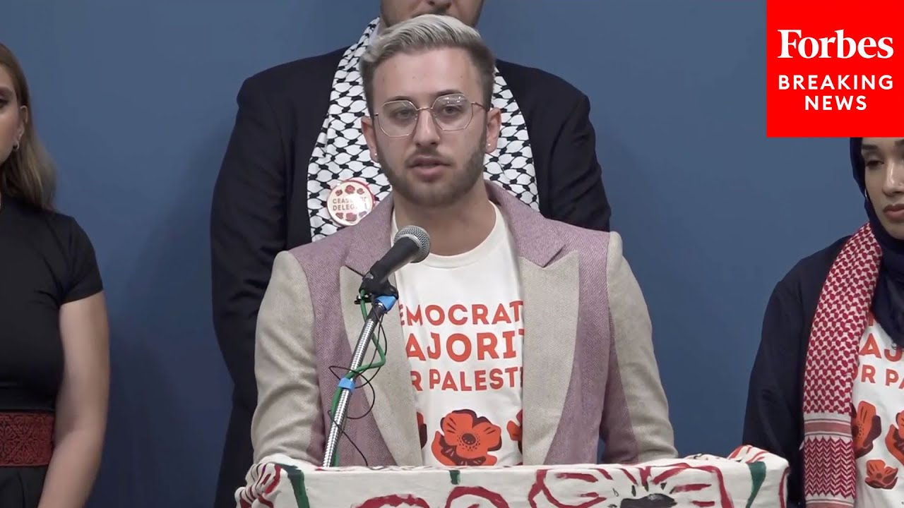 JUST IN: Uncommitted Voters Issue Warning To Harris At Press Briefing At DNC In Chicago, Illinois