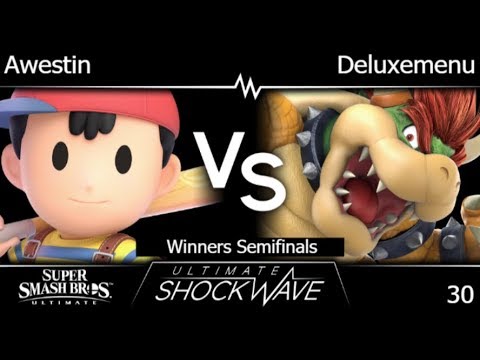 USW 30 - TLOC | Awestin (Ness) vs Deluxemenu (Bowser) Winners Semifinals - SSBU