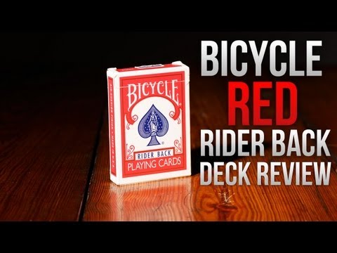 1 Baralho Bicycle Rider Back 808 Vermelho - Poker Pôquer 