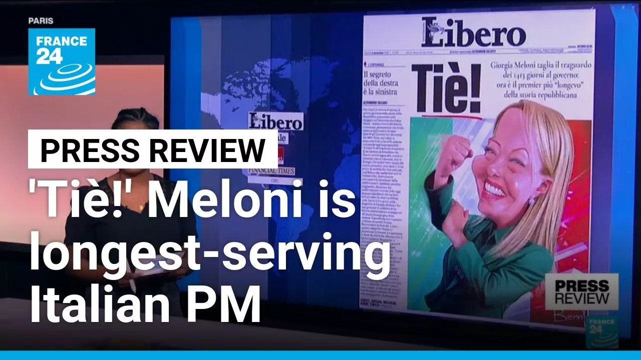 Stability or fiasco? Giorgia Meloni becomes longest-serving Italian PM • FRANCE 24 English