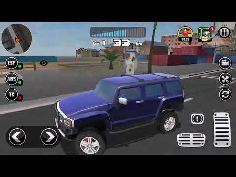 Black Jeep driving simulator