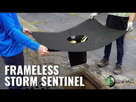 Frameless Storm Sentinel Catch Basin Insert - Remove Pollutants from Stormwater Runoff (4320 & 4326) Frameless Stor...