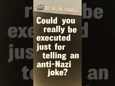 Could a Joke Get You Killed in Nazi Germany? #OOTF #shorts