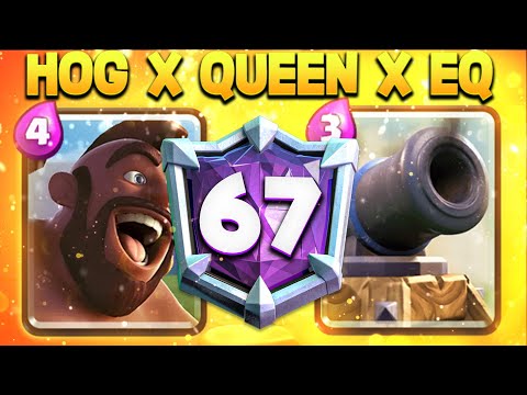 7900+ hog cycle gameplay-clash royale