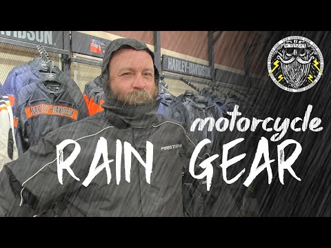 Rain Gear MUST for Motorcycle riding in rain | Compare First Gear & Harley-Davidson Riding Gears HD