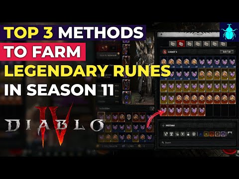 Diablo 4: The 3 BEST methods to farm legendary runes in Season 11