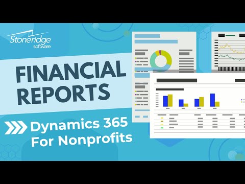 See video Reporting and Data Insights in D365 BC for Nonprofits: Financial Reports