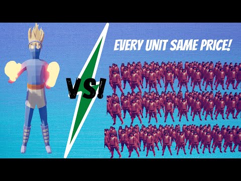 HALFLINGS BEAT SUPER BOXER?! Super Boxer vs Every Unit Same Price! Totally Accurate Battle Simulator