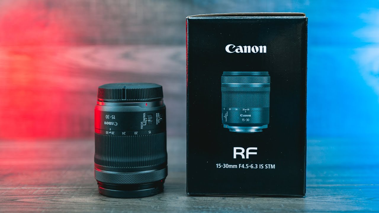Canon RF 15-30mm Lens Unboxing & Demo
