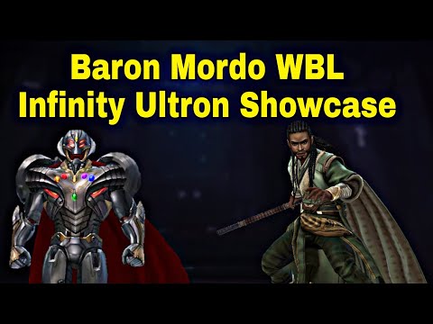 Baron Mordo Transcend WBL Infinity Ultron Gameplay Showcase - Marvel Future Fight
