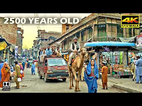 4K HDR Walking Tour of Pakistan's ANCIENT Market | Peshawar 🇵🇰