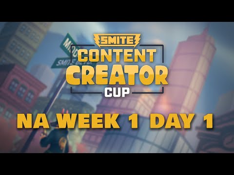 SMITE Content Creator Cup - NA Week 1 Day 1