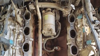 How to change starter and knock sensor in 02 Toyota Tundra 4.7l