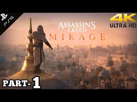 Assassin Creed Mirage PS5 Gameplay Walkthrough Part 1 - The Beginning (Full Game) No Commentary