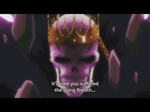 BARAGGAN LOUISENBAIM THE FORMER GOD KING OF HUECO MUNDO SHOWS HIS RESURRECCION FORM