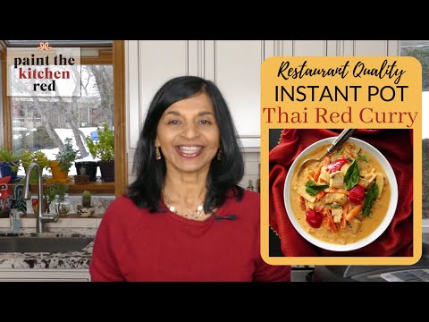 Restaurant Quality Instant Pot Thai Red Curry with...