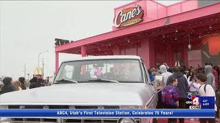 Post Malone unveils new Raising Canes location in Midvale