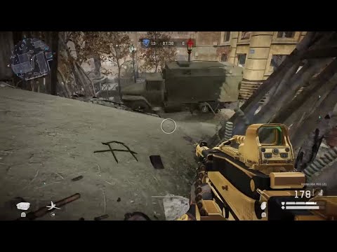 Warface - Golden H&K MG5 121 - Team Deathmatch - Downtown