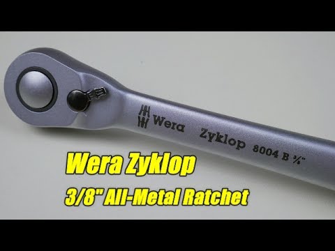 Wera 3/8" Zyklop All-Metal Switch Lever Ratchet
