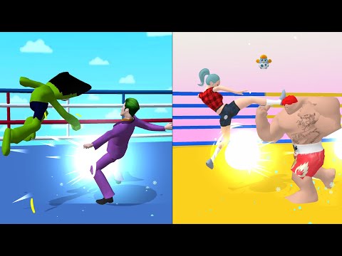 Body Boxing Race 3D vs Monster Run 3D Gameplay New Update Level - Review Game PikaName