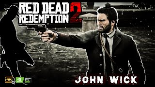 John Wick Intense Red Dead Redemption 2