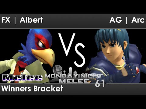 MNM 61 Melee - FX | Albert (Falco) vs AG | Arc (Marth) - Winners Bracket
