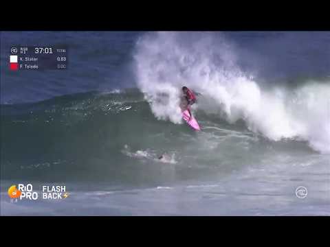 Oi Rio Pro Flashback 2019: Filipe Toledo x Kelly Slater - R16 H1