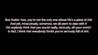 [Chorus] You&#39;ll Rebel to Anything (As Long as It&#39;s Not Challenging) - Mindless Self Indulgence