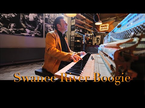 SWANNEE RIVER BOOGIE playing by foot at 3:19 NICO BRINA boogiewoogiepiano