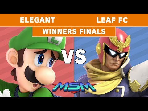 MSM 187 - Elegant (Luigi) Vs. Leaf FC (Captain Falcon) Winners Finals - Smash Ultimate