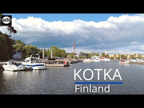 Kotka, Finland Walking Tour from the Marina to the Market Square (May 2023)