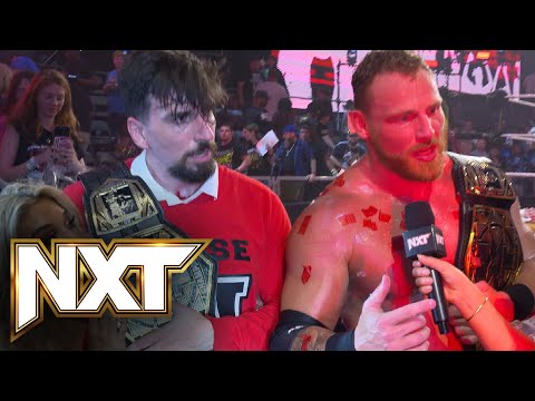 Chase U Celebrates Their NXT Tag Team Title Win, Andre Chase Says He’s Proud Of Ridge Holland